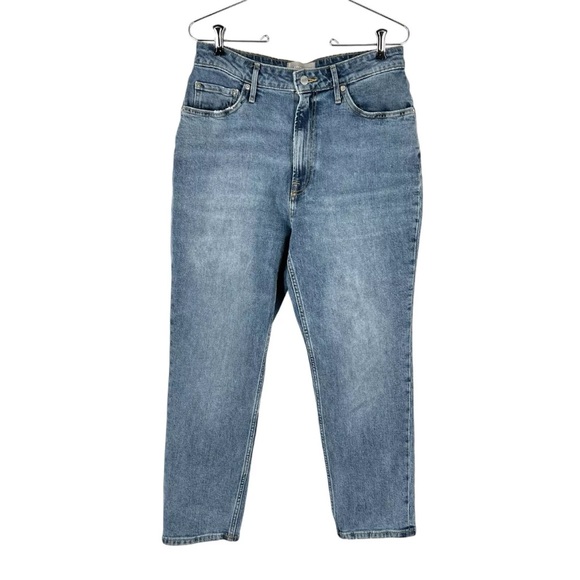 EVERLANE Curvy Cheeky Jeans Womens Size 29 Organic Cotton Stretch Denim Crop - Picture 1 of 9
